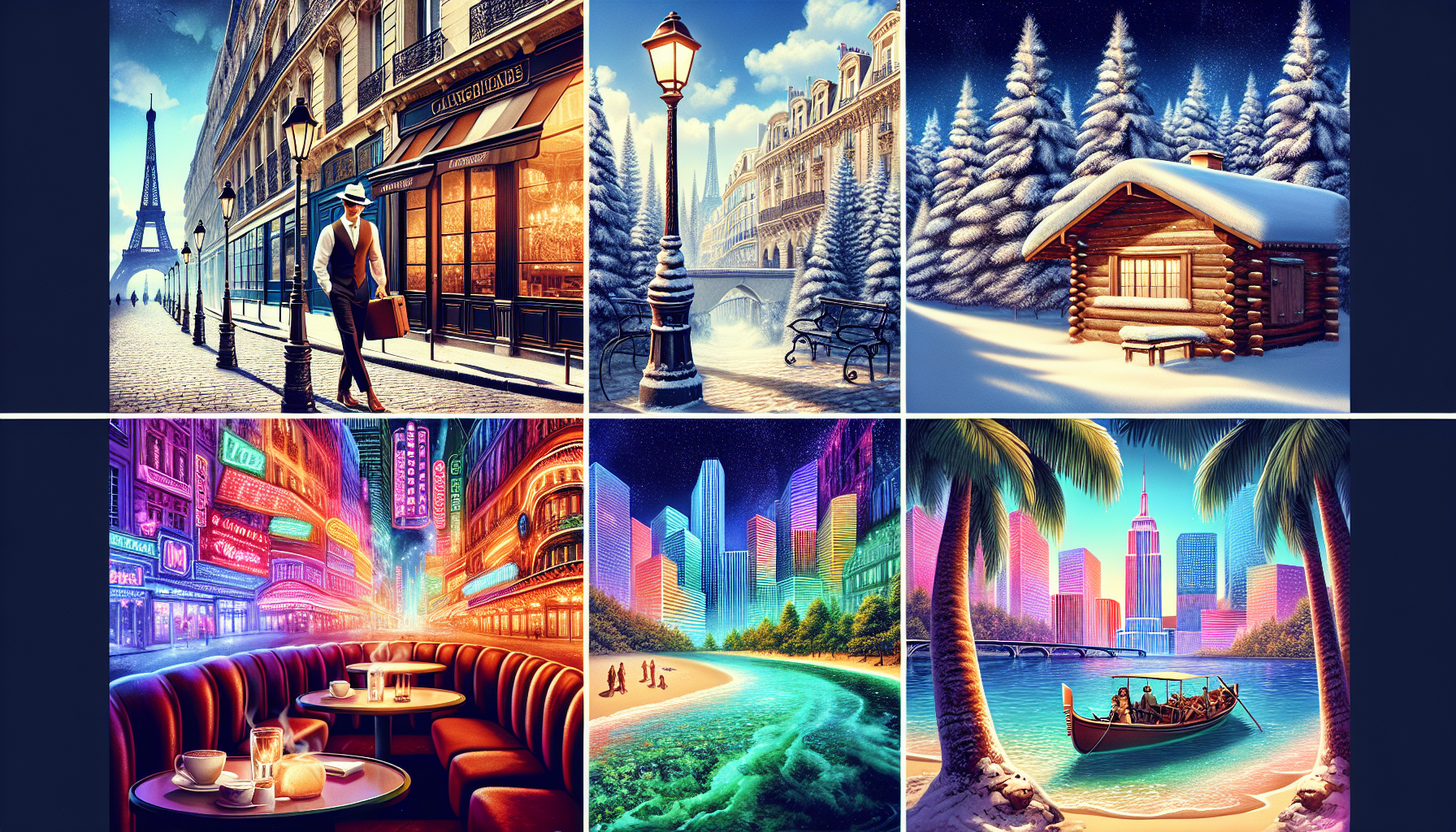 Pick your dream vacation spot: