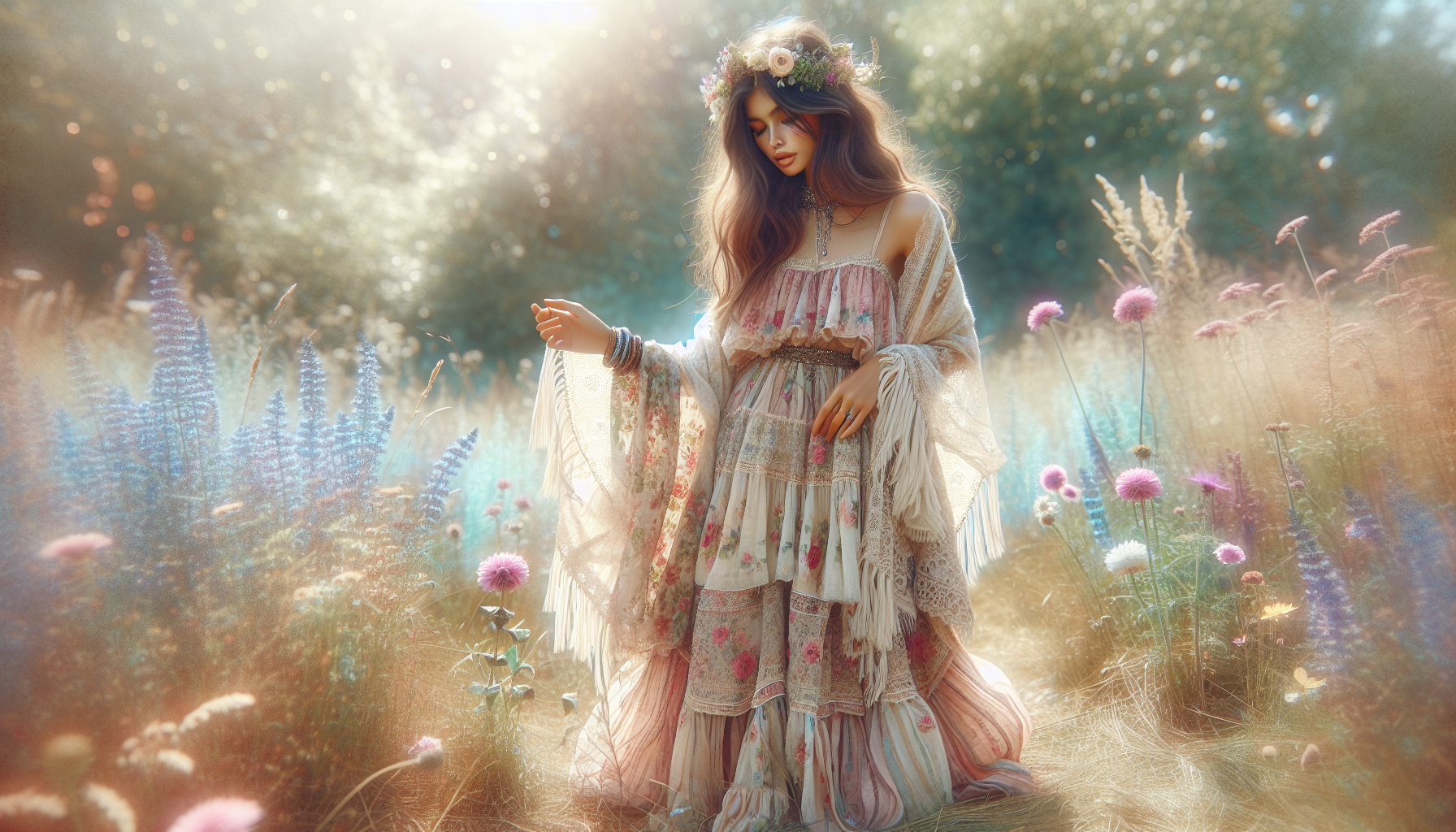 Romantisch Boho